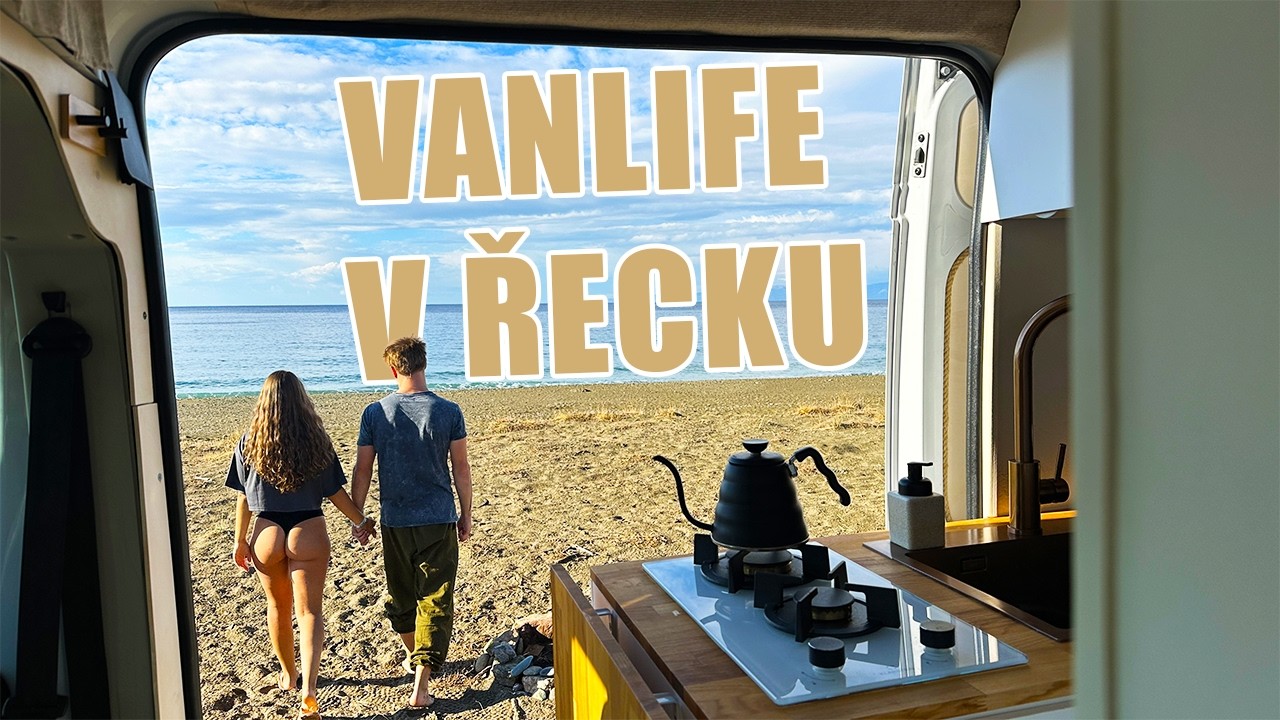 OBJEVILI jsme TAJEMNOU KRAJINU uprostřed ŘECKA! 😶 [vanlife]