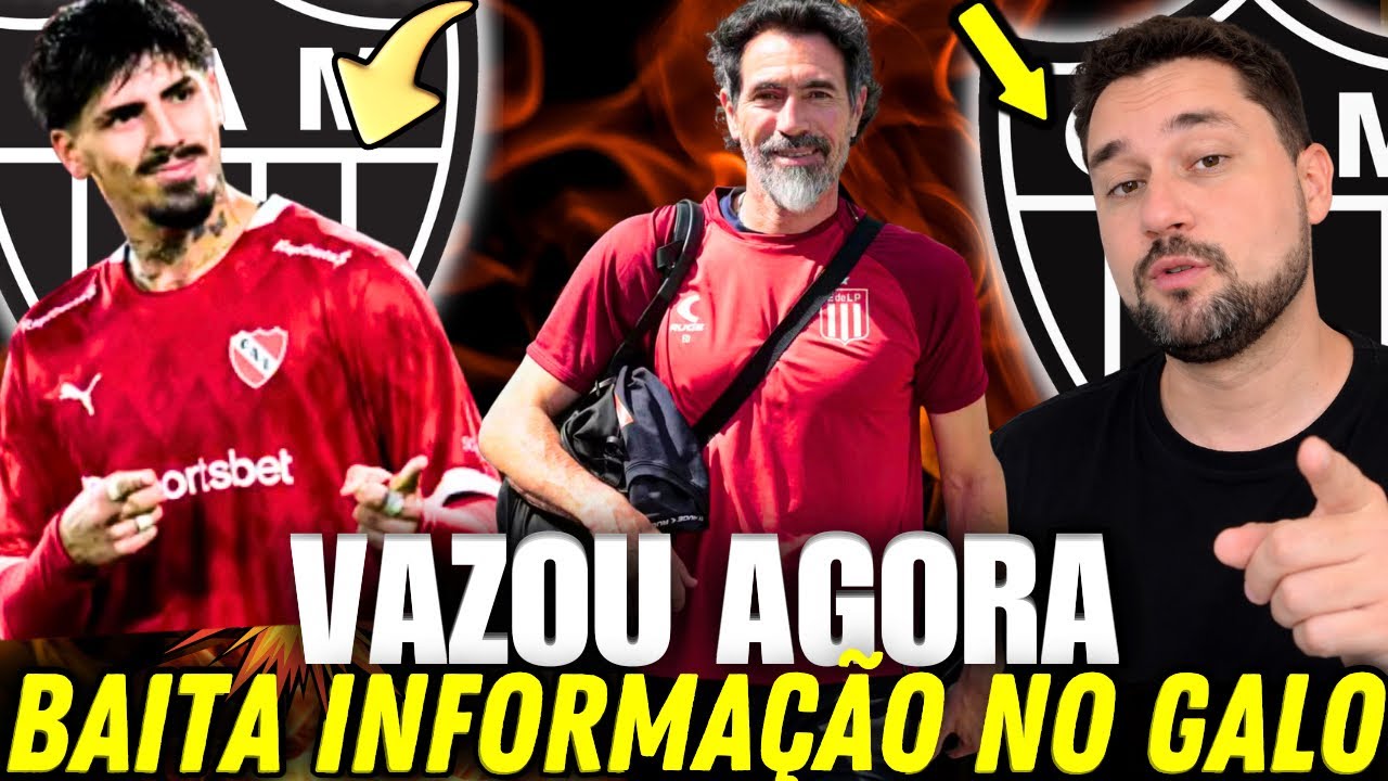 EXCLUSIVO🚨CHEGADA DO BARBA NO GALO | LOMONACO VEM? | PRIMEIRAS NOTÍCIAS DO ATLÉTICO MINEIRO