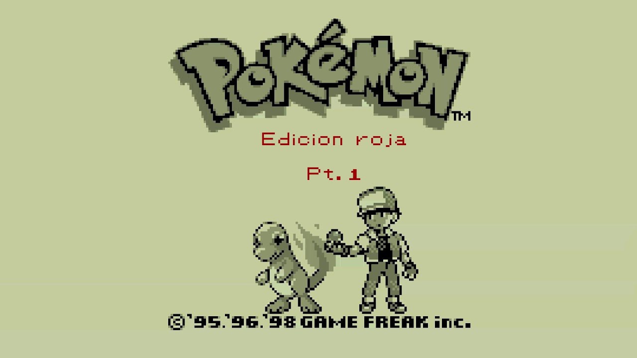Pok&eacute;mon Rojo - Juego completo en Espa&ntilde;ol [1/2] |  Sin comentarios | Longplay