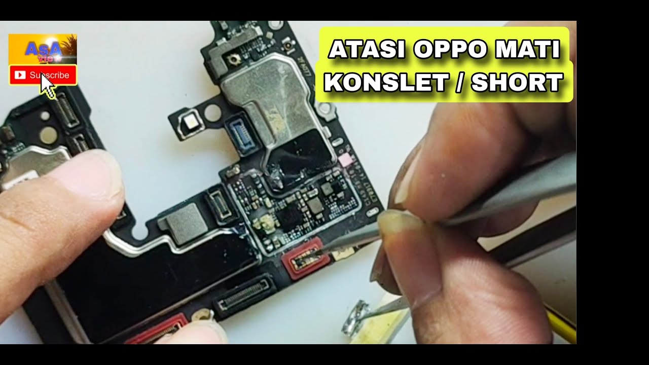 ATASI OPPO A9 MATI KARENA KONSLET /SHORT  || OPPO A9 2020 DEAD SHORT CIRCUIT