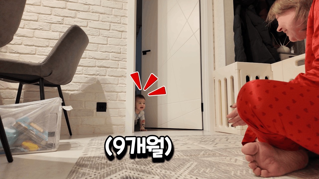 국제커플 l 6개월만에 다시 만난 할머니, 아기 반응ㅋㅋㅋ