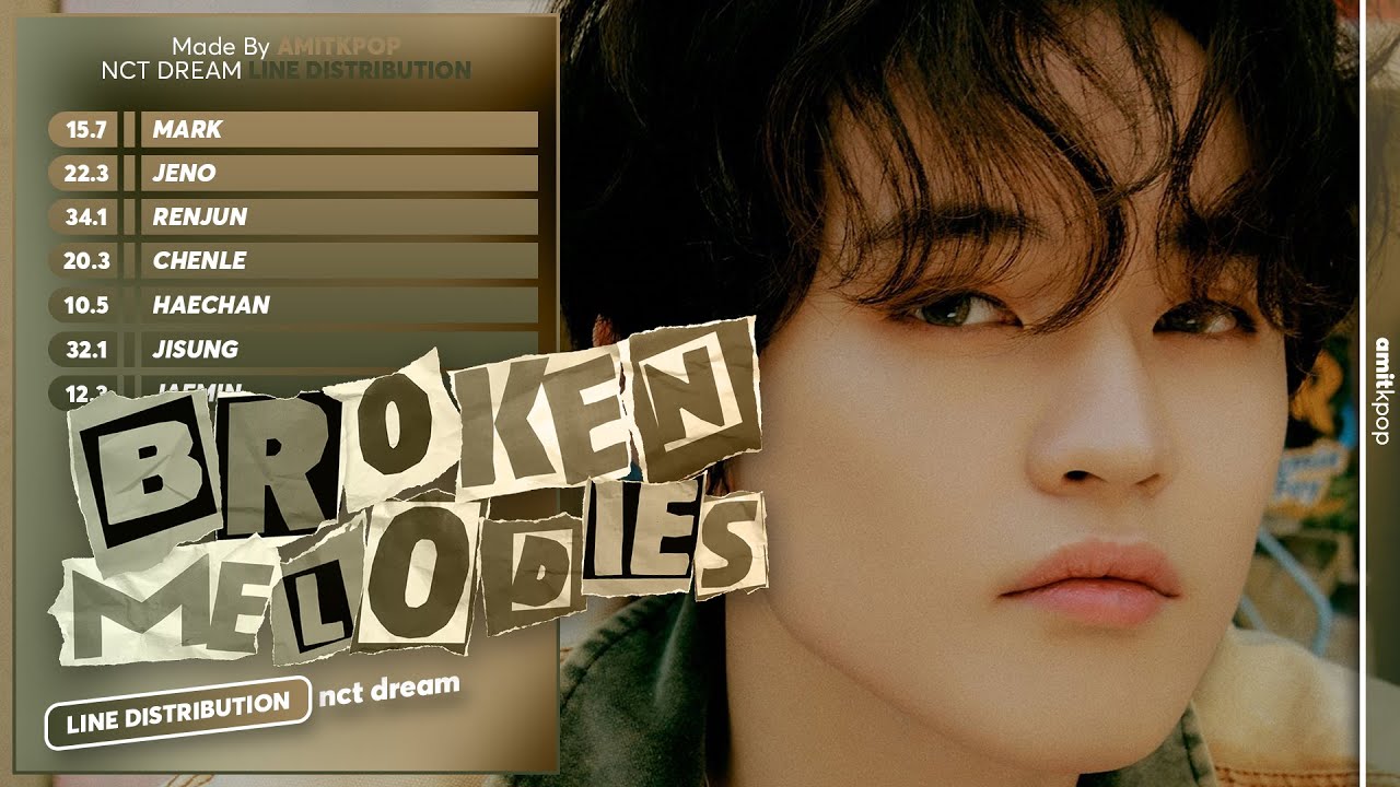 NCT DREAM - Broken Melodies | Line Distribution