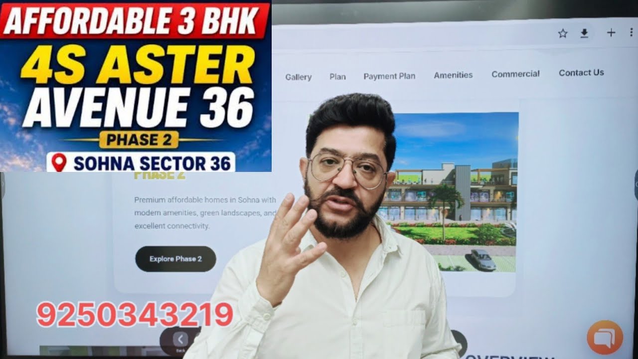 4S Aster Avenue Phase 2 Sector 36 South of Gurgaon!!