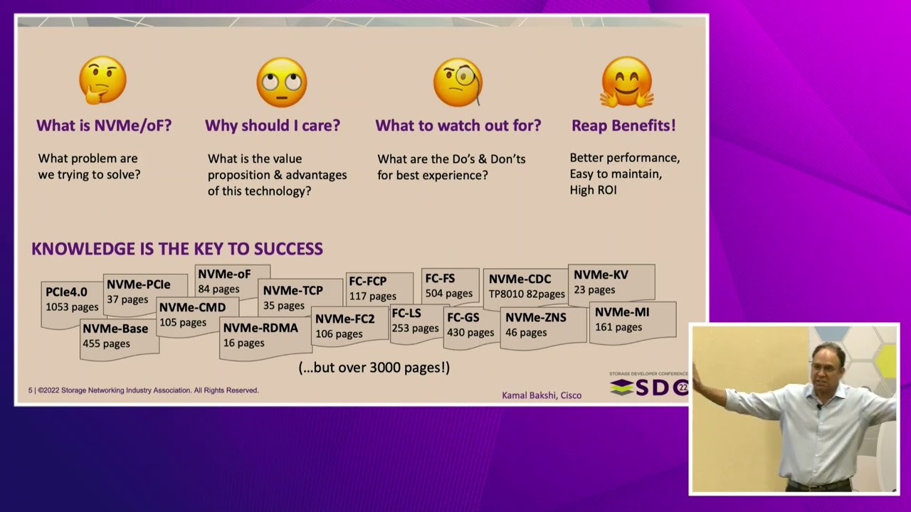 SDC2022 – NVMe/FC or NVMe/TCP an in-depth NVMe Packet & Flow Level Comparison