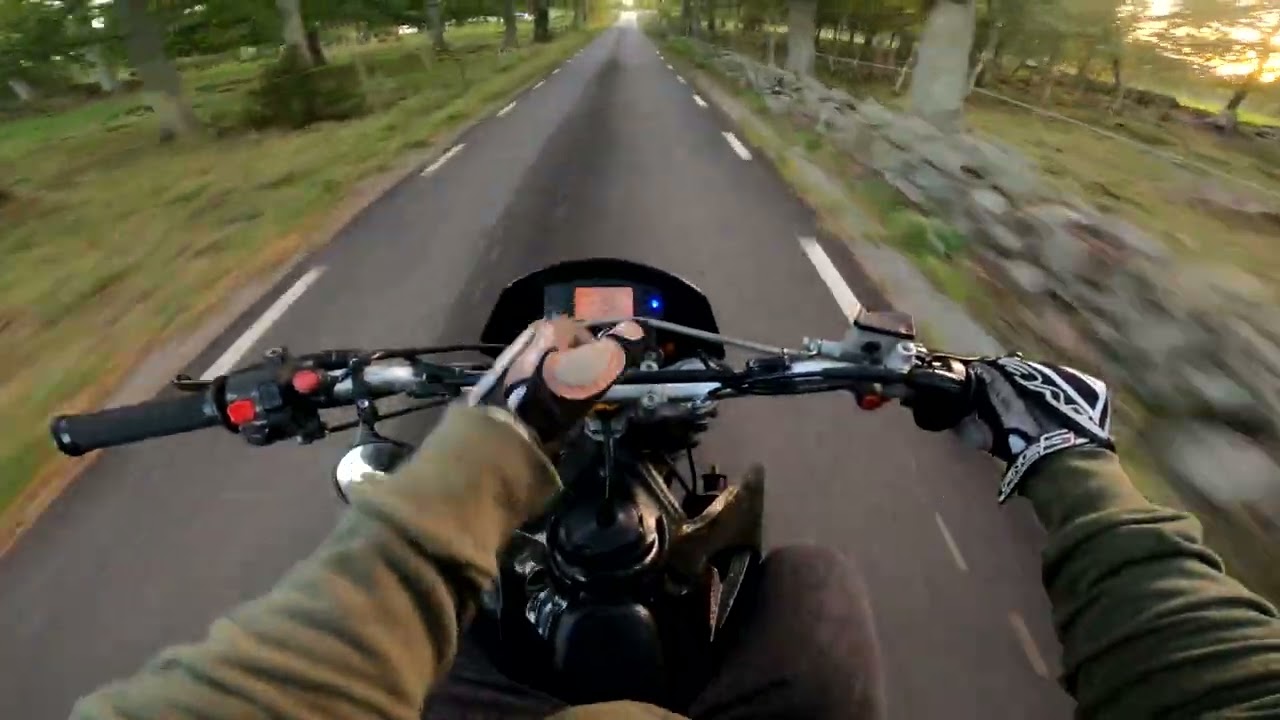 Trimmad moped