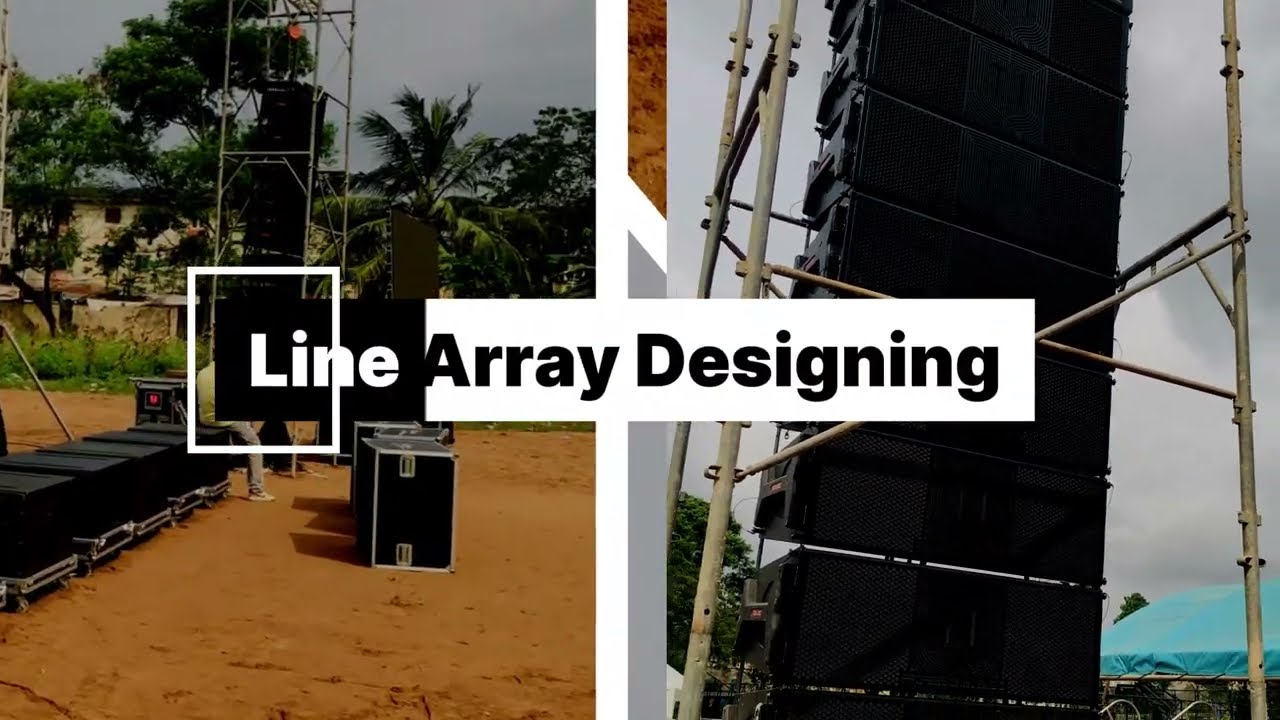 How To Design A Line Array With Software |Introduction To Ease Focus 3