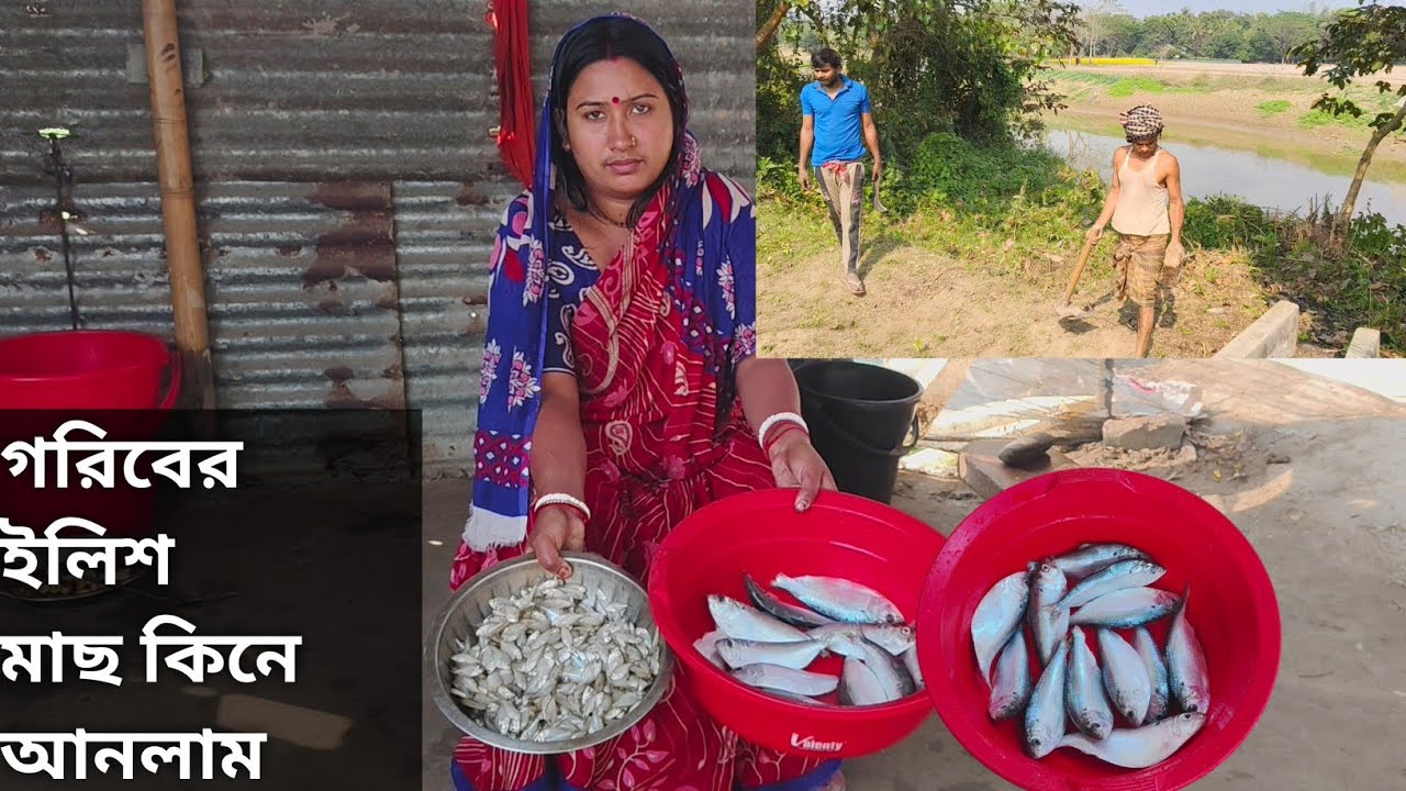 গরিবের ইলিশ কিনে আনলাম বাজার থেকে /সবাই মিলে শ্মশানঘাট পরিষ্কার করলাম 