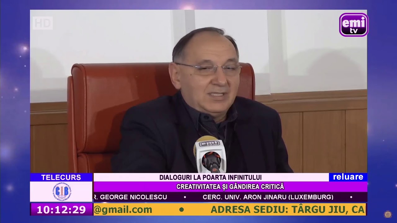Telecurs - Dialoguri la poarta infinitului - Creativitatea și g&acirc;ndirea critică