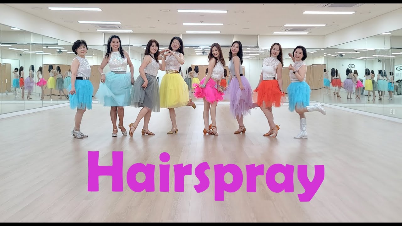 HAIRSPRAY (Come So Far) - VINTAGE INTERMEDIATE LINEDANCE (Ronny Palerud Larsen & Henrik Gronvold)