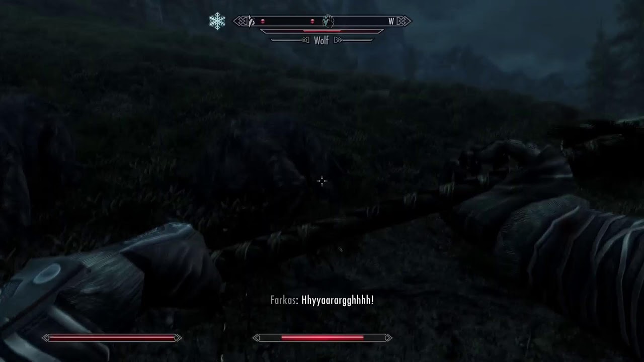 Skyrim: Anniversary Edition PS5 lv 7 Riften Fishing with Farkas!!