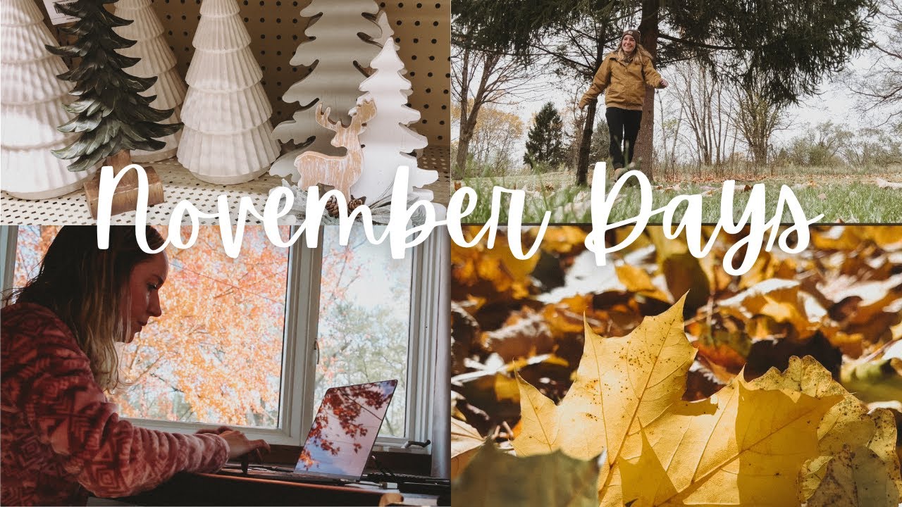 November Days: getting Christmas inspiration, mom chats, Christmas shopping!