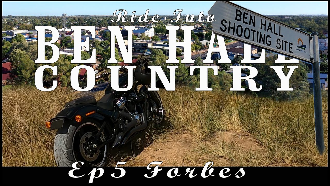 Ep5  Exploring Forbes and the Ben Hall Shooting Site with the Harley Breakout
