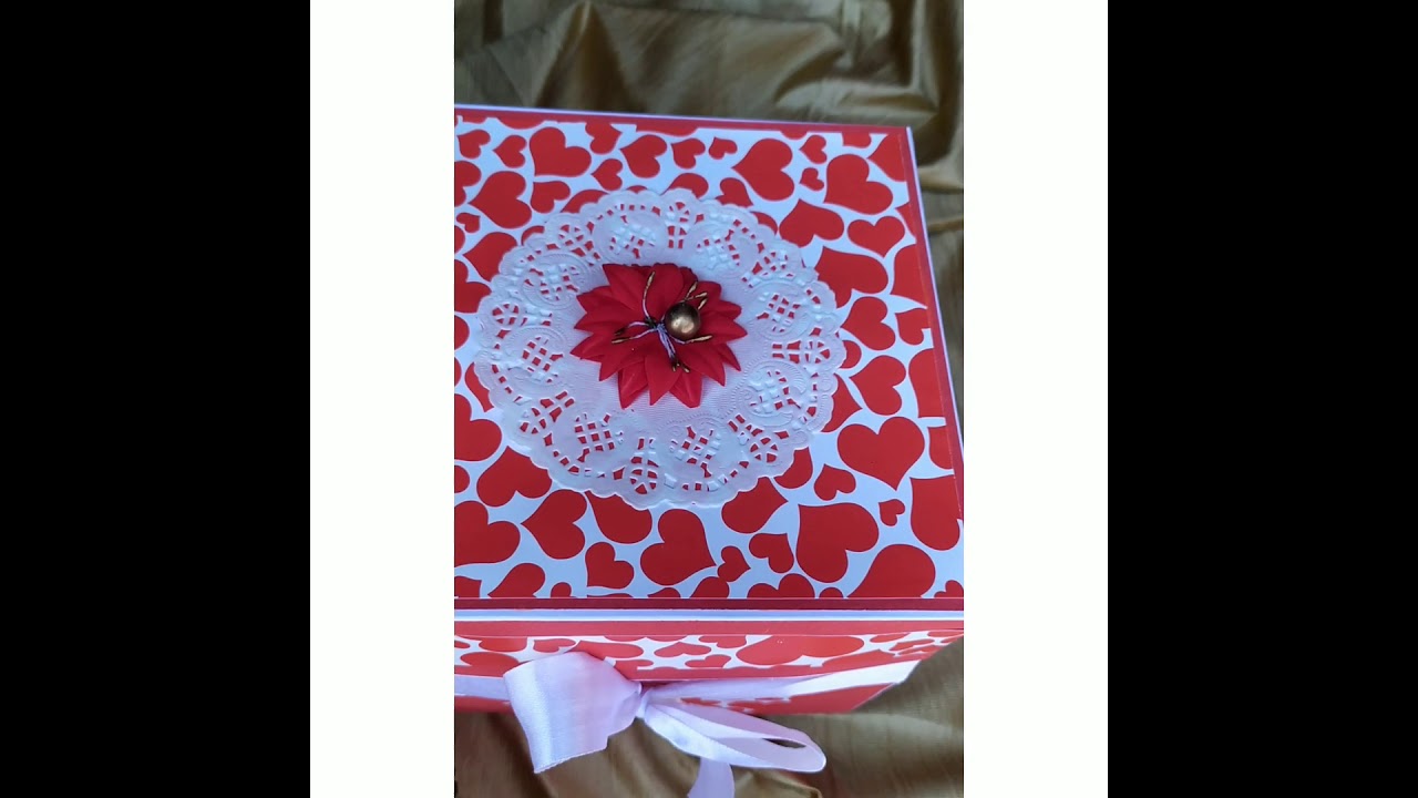 chocolate explosion box || love theme box || birthday celebration