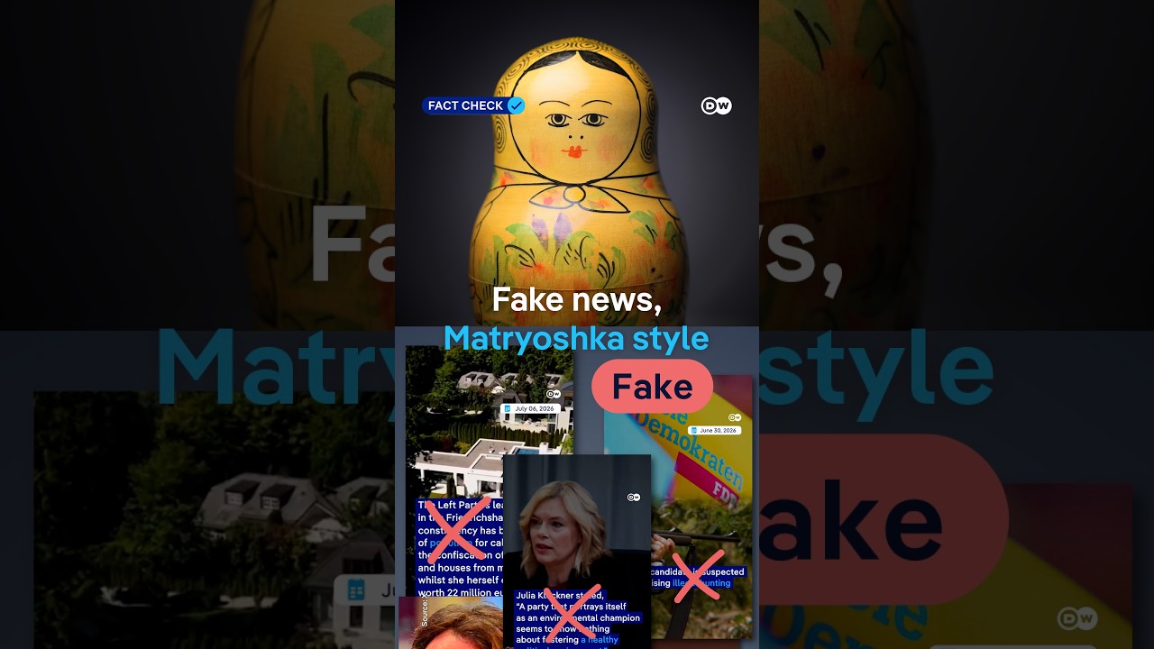 DW fact check: How Russian disinformation seeks to manipulate regional German elections | DW News