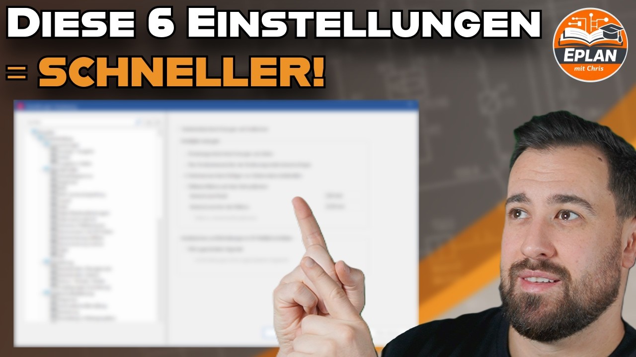 Diese 6 EPLAN Benutzereinstellungen, machen dich sofort produktiver!