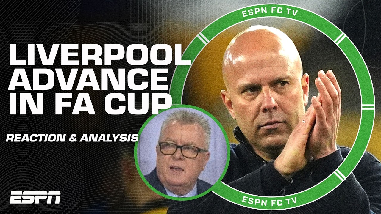 FULL REACTION to Wolves vs. Liverpool in FA Cup 🚨 Back to 'NORMAL' for Liverpool!? | ESPN FC