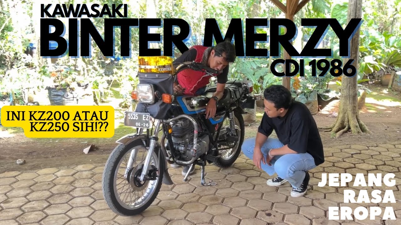 KAWASAKI BINTER KZ200 CDI 1986 | TROMOLOGI EPS.9   #kz200 #bintermerzy #tromologi
