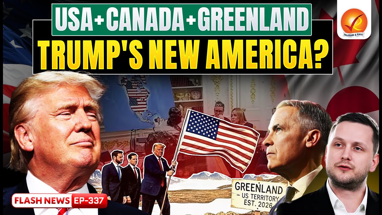New Map of US Sparks Shock: Greenland, Canada & Venezuela Included?