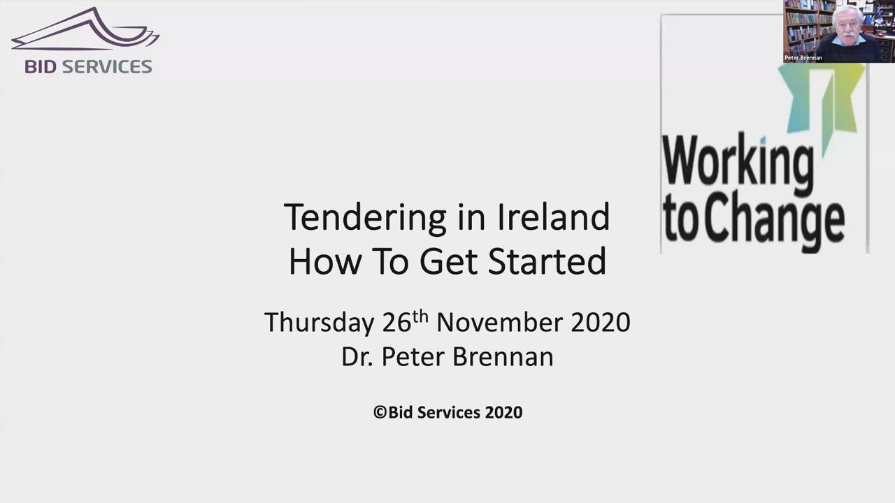 Tendering in Ireland and how to get started