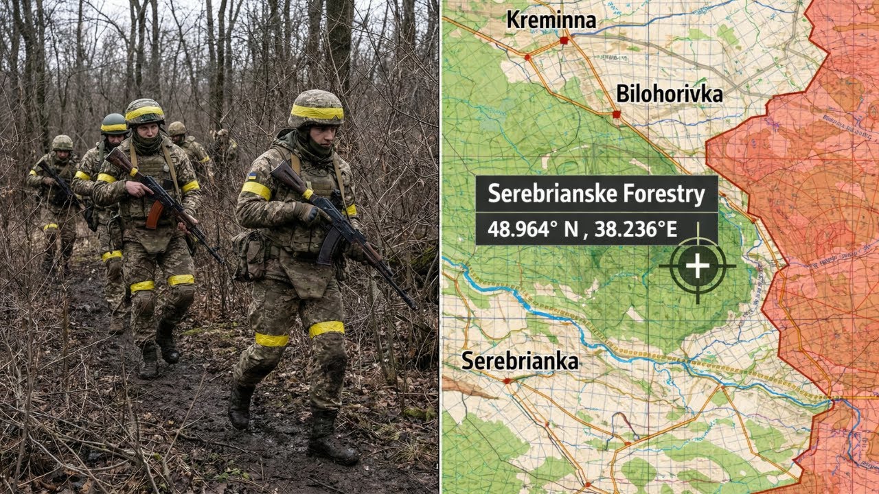 Война на Украине | Восточный фронт: ожесточенные бои в Серебрянском лесу | Видео с GoPro