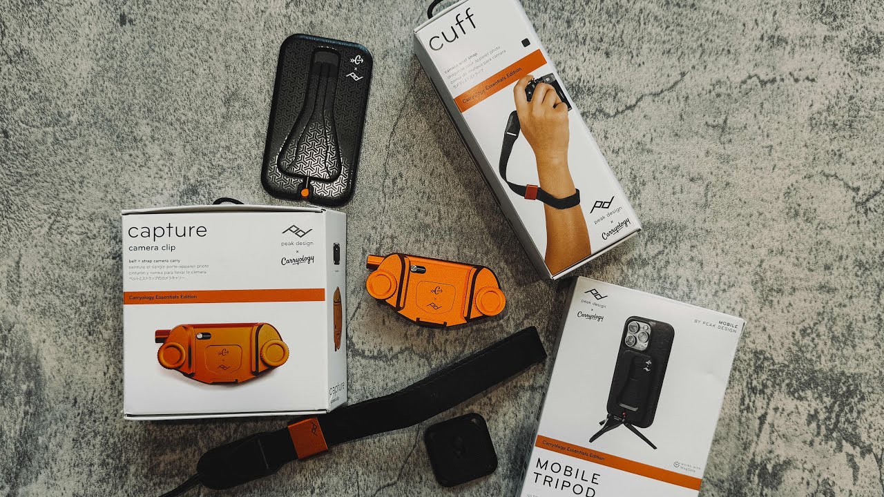 My Favorite Collab! - Peak Design x Carryology ( Cuff, Capture, Tripod)