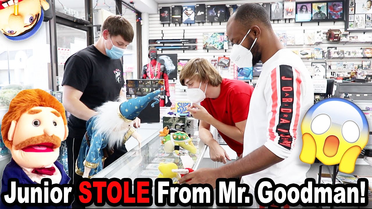 Junior STOLE From Mr. Goodman!!! *BTS*