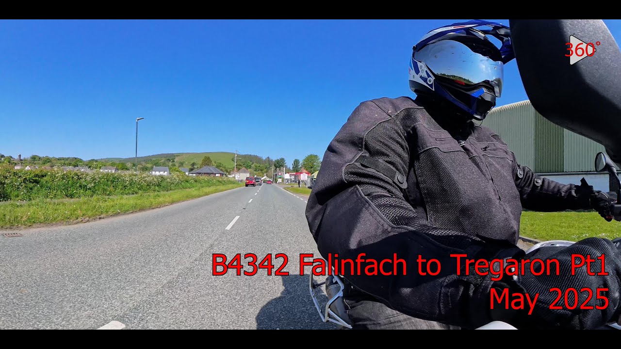 B4342 Falinfach to Tregaron Pt1 360