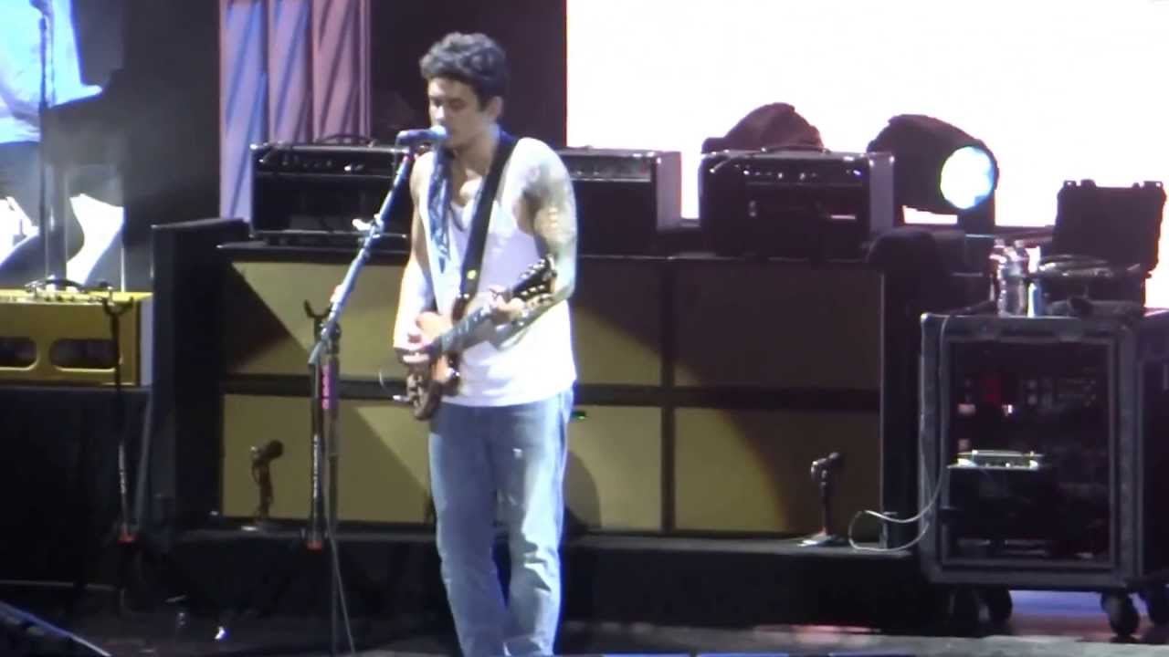 Lay Down Sally  John Mayer @ Kansas City, Mo  7/10/13