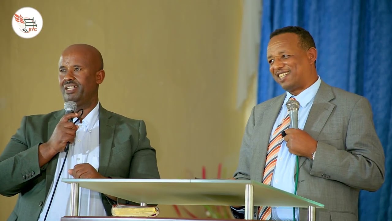 EYC mission trip to Tula SDA Church Speaker pastor Addisu Mengistu