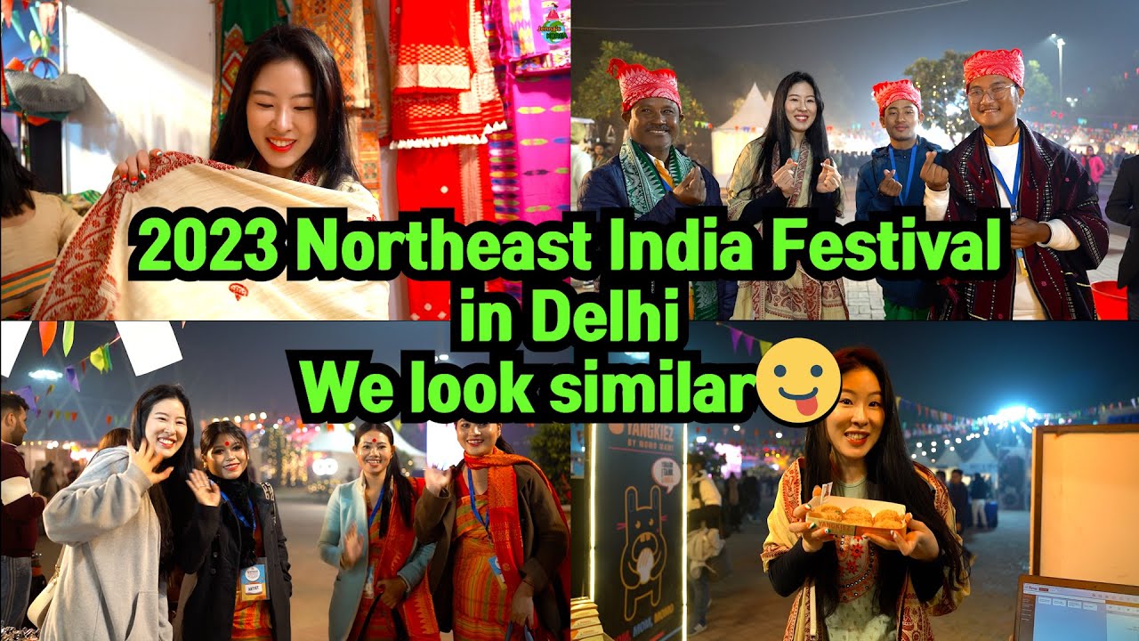 Korean experiences a Northeast India FESTIVAL✨🎉