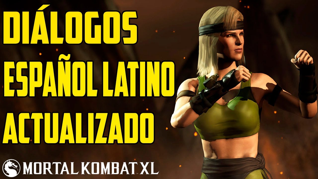 Mortal Kombat XL | Diálogos de Sonya Blade en Español Latino | Actualizado |