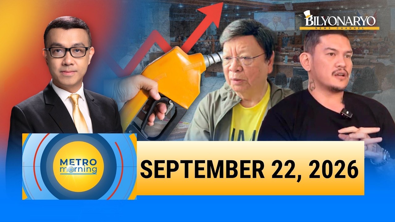 Metro Morning News | September 22, 2026