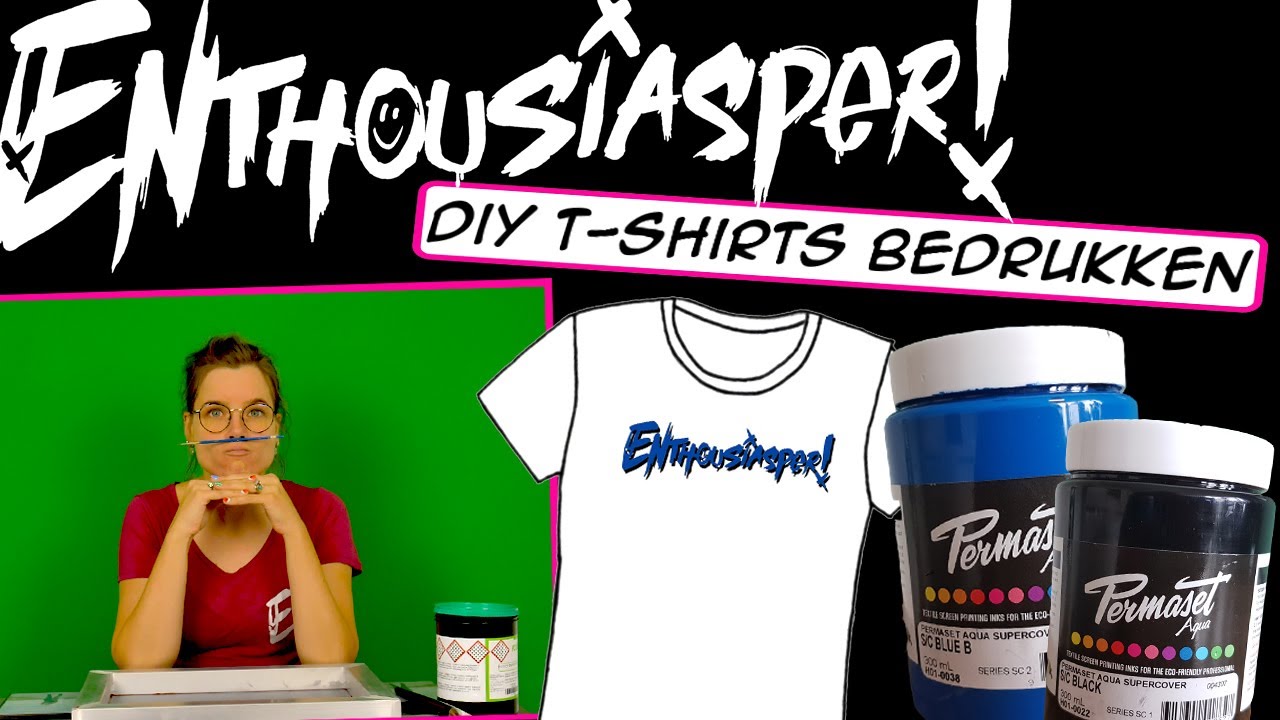 Enthousiasper Maakt: DIY T-SHIRTS BEDRUKKEN