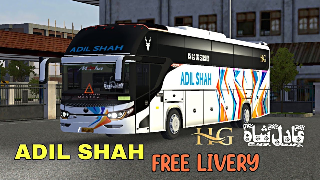 Adil Shah New Bus Entry | Adil Shah Yutong Nova Master Bus Livery |
