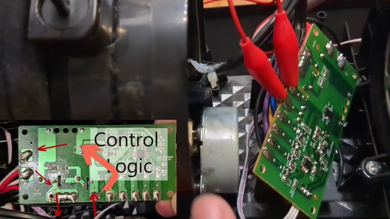 Tower fan repair hack