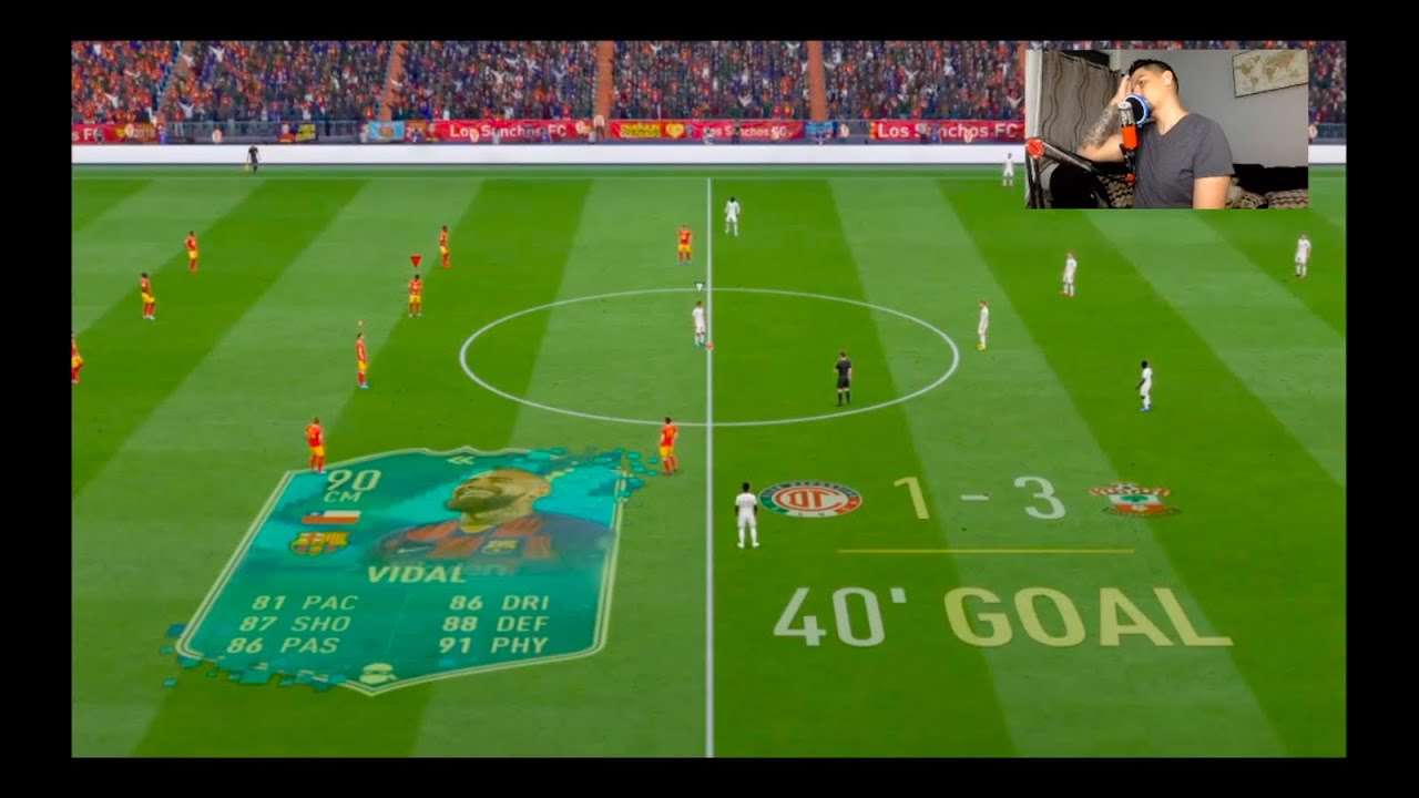 Road to the Weekend League! FB Vidal is a monster!