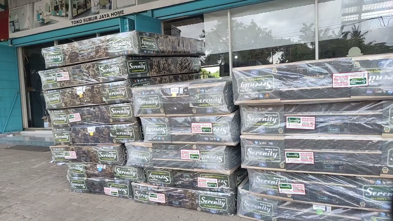 spring bed terbaik dibawah 2 jt (menurut perusahaan Makloon) jatuh kepada Serenity dan central