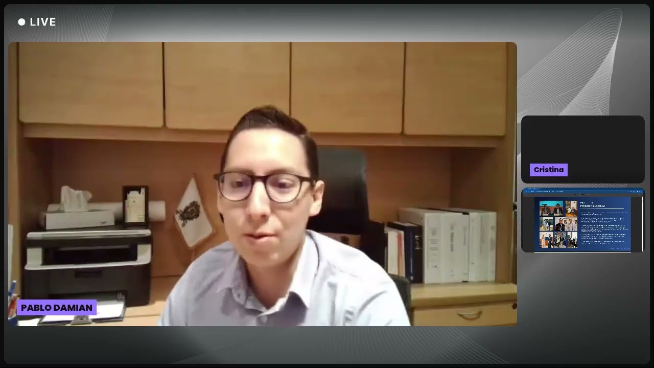 Derechos de autor en obras literarias y artísticas | Conferencia con Pablo Damián Medina