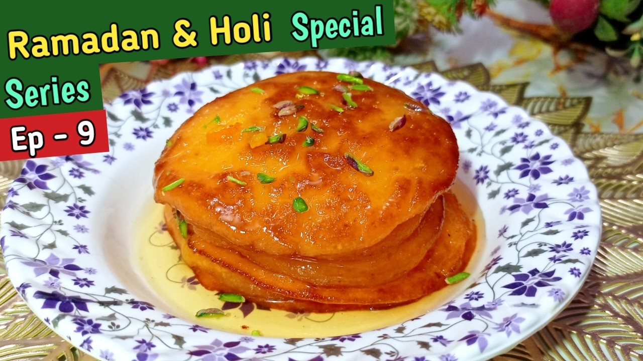 Ramadan & Holi Special Shahi Orange Malpua Recipe | Soft Fluffy and Juicy | No Oily |Orange Twist