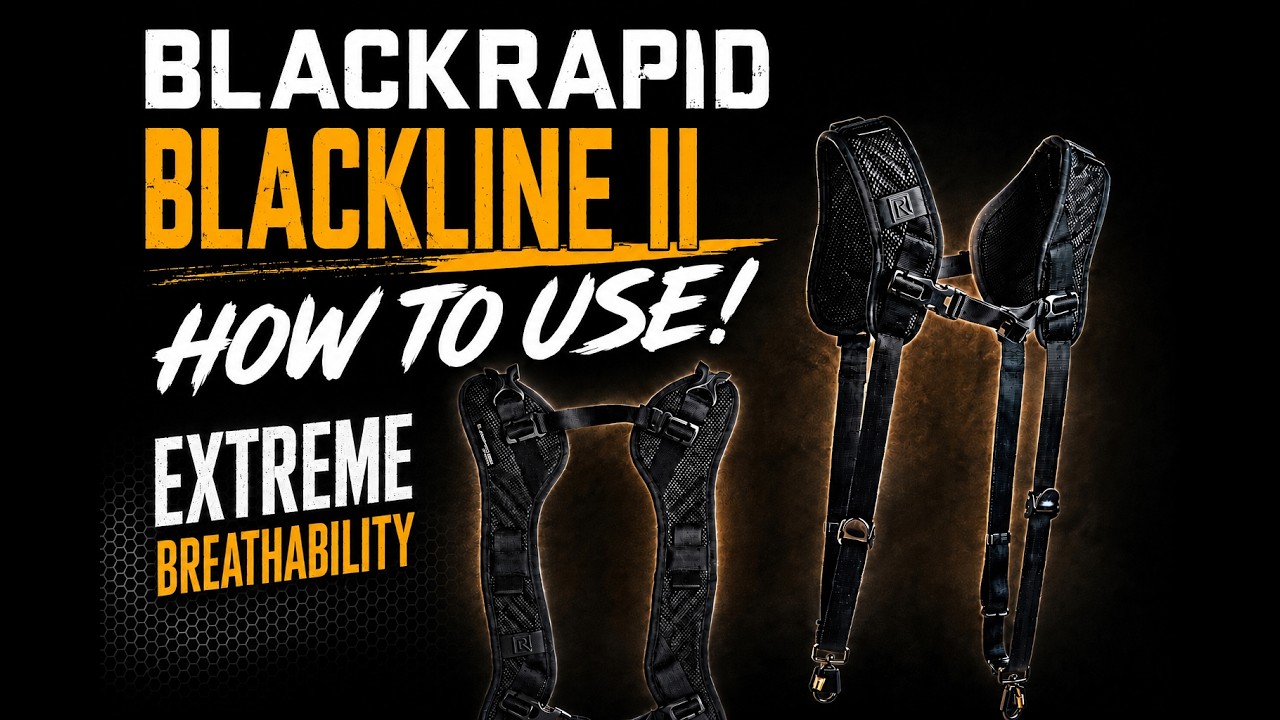 BLACKRAPID BlackLine II – Comfortably carry two cameras like a backpack – BlackRapid 2024