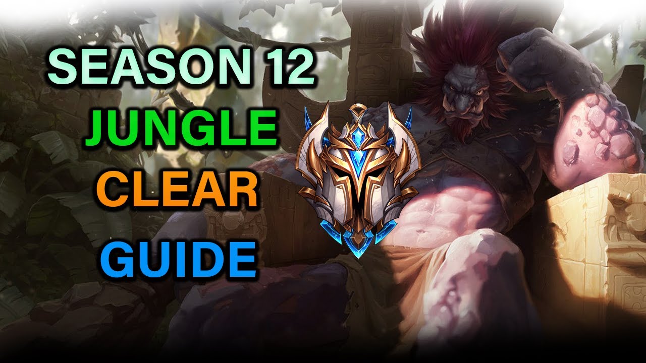 Updated Trundle Fast Jungle Clear 3:17 | Season 12 | Jungleclear | Trundle