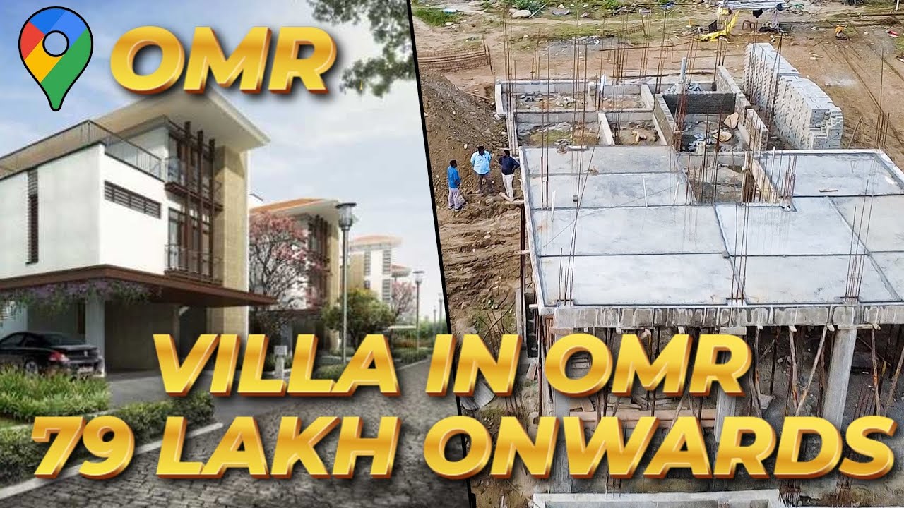 🏡 Own Your Dream 3BHK Independent Villa in OMR Navalur | From ₹79 Lakhs Only! Omr villa #Sale #home 
