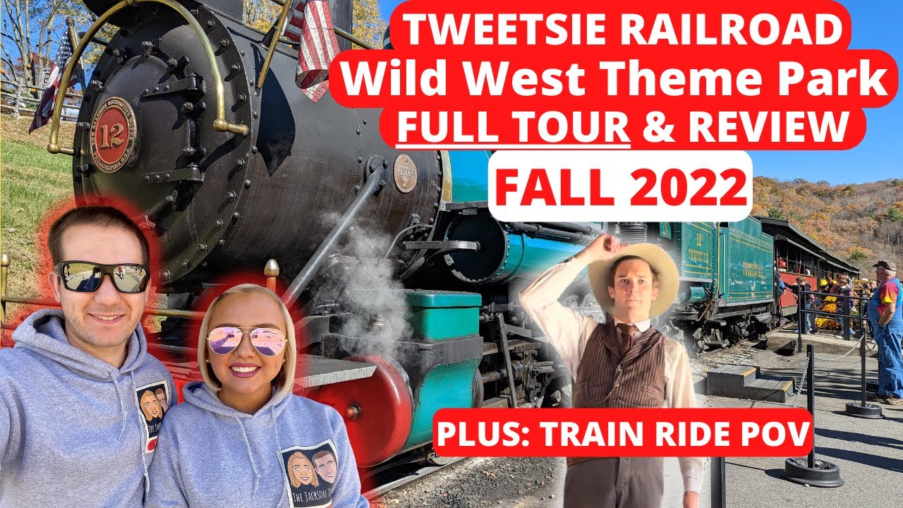 Tweetsie Railroad Wild West Theme Park: FULL Tour & Review Including the Train Ride POV | 2022 | NC