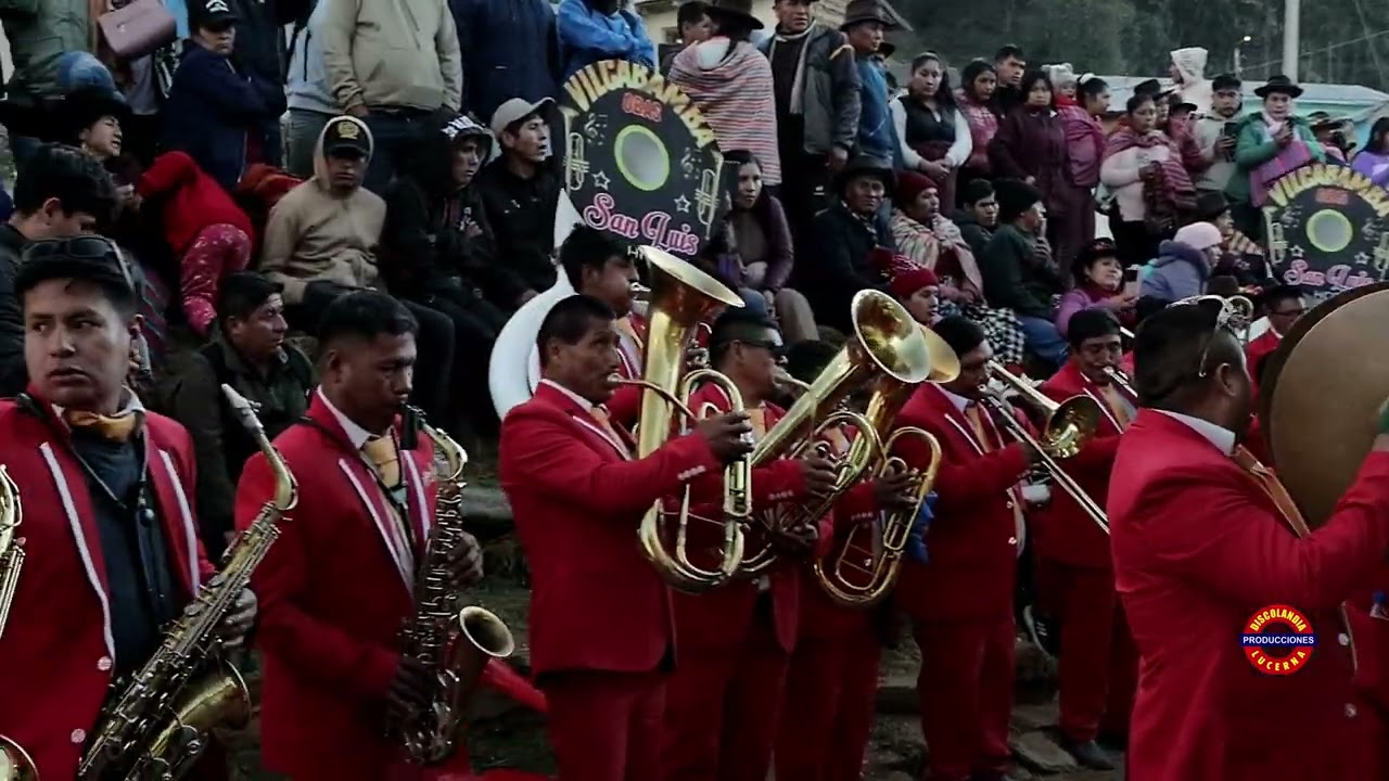 BANDA ORQUESTA CENTRO MUSICAL SAN LUIS DE VILCABAMBA  OBAS   HUÁNUCO TEMA QUIEN TIENE ELVASO