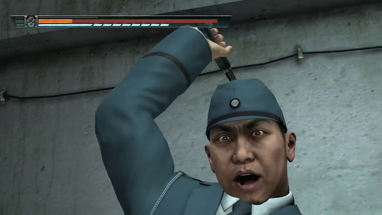 Yakuza 4 Remastered-Saejima vs Saito ( director's office)-No Damage, no weapons, Legend no equipment