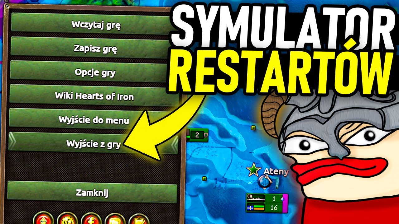 SYMULATOR RESTARTOWANIA GRY i POTĘŻNEGO AI W HEARTS OF IRON (No Step Back)