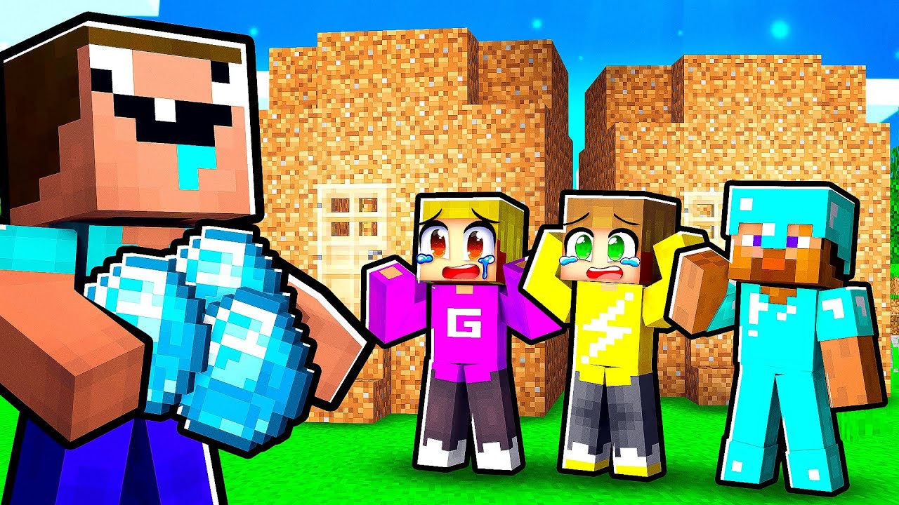 Wie Het Langst In Dirt Dorp Blijft Wint! (Minecraft Survival)