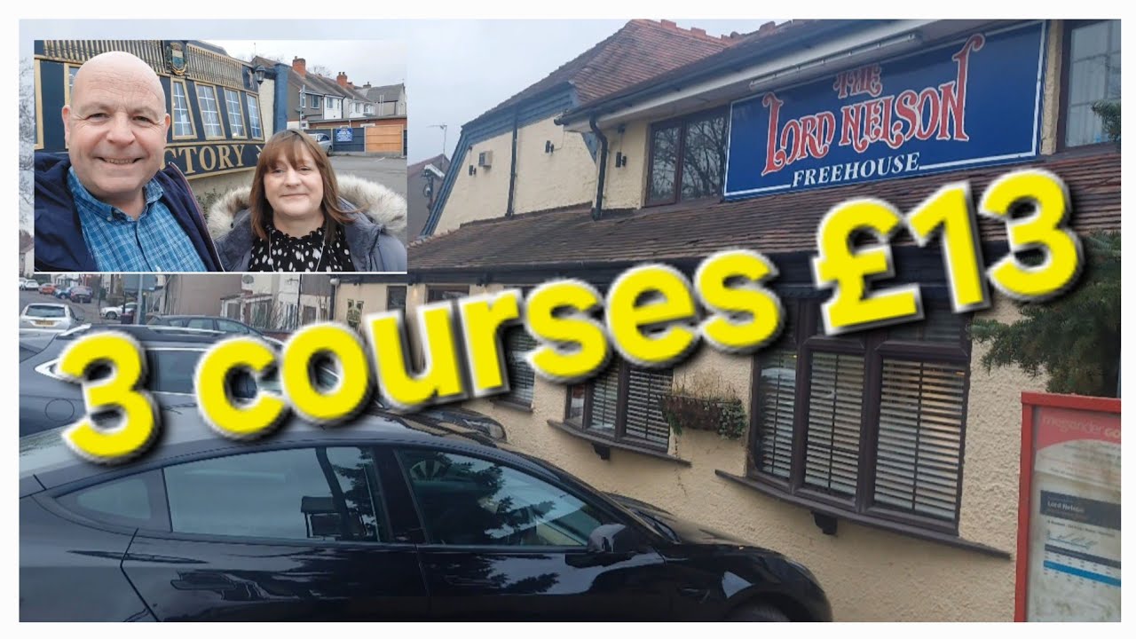 A GREAT VALUE LUNCH at this VILLAGE PUB just outside NUNEATON, THE LORD NELSON, ANSLEY VILLAGE