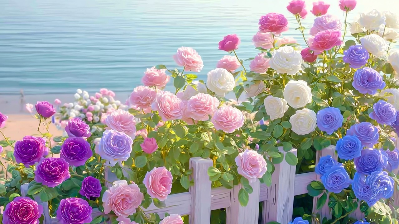 Heartfelt Harmony 🌺 Piano Music and Flower Melodies to Soothe Your Soul and Promote Restful Sleep 🎹