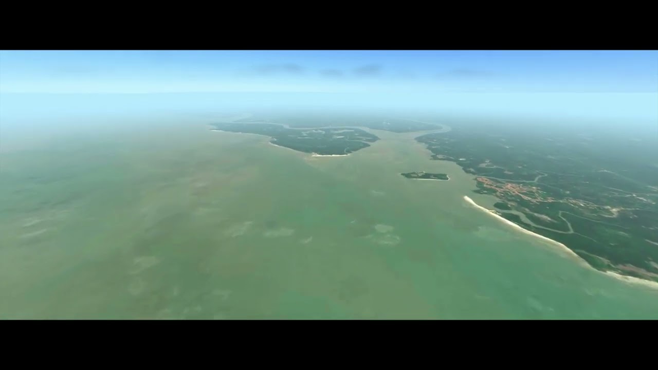 575.1 S&atilde;o Lu&iacute;s (SBSL) northwest to Santar&eacute;m (SBSN), Brazil